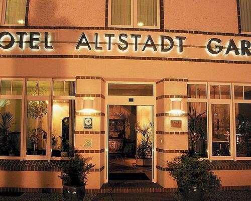 Evening mood at the 3-star-superior hotel Ringhotel Altstadt garni in Guestrow