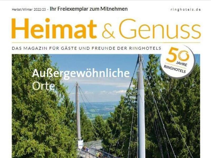 Discover our new magazine Heimat & Genuss