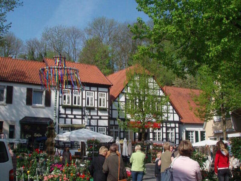 Tecklenburg market, Ringhotel Teutoburger Wald in Tecklenburg, 4-star-superior hotel in the Teutoburg Forest